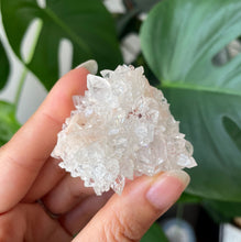 Load image into Gallery viewer, GEMMY APOPHYLLITE, PEACH STILBITE AND RED HEMATITE - G | 3.9 x 4.9cm | 38grams