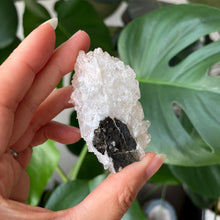 Load image into Gallery viewer, GEMMY APOPHYLLITE, PEACH STILBITE AND RED HEMATITE - F | 3.2 x 5.8cm | 43grams
