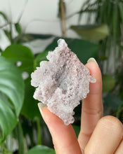 Load image into Gallery viewer, SACRED PINK LEMURIAN QUARTZ CLUSTER WITH CHLORITE INCLUSIONS | 3.7 x 5.5cm | 19grams
