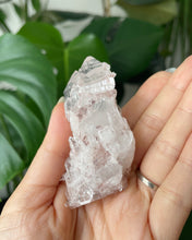 Load image into Gallery viewer, SACRED PINK LEMURIAN QUARTZ WITH FADEN FORMATIONS | 2.3 x 6.3CM | 66 grams
