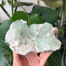 Load image into Gallery viewer, GREEN APOPHYLLITE WITH STILBITE AND SCOLOCITE SPECIMEN | 10.5 x 12.3cm | 909 grams
