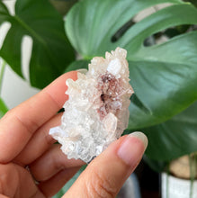 Load image into Gallery viewer, GEMMY APOPHYLLITE, PEACH STILBITE AND RED HEMATITE - F | 3.2 x 5.8cm | 43grams
