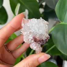 Load image into Gallery viewer, GEMMY APOPHYLLITE, PEACH STILBITE AND RED HEMATITE - D | 5cm | 38grams
