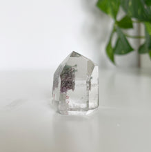 Load image into Gallery viewer, QUARTZ WITH GREEN AND PURPLE INCLUSION | 2.3 x 3.1cm | 23grams

