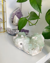 Load image into Gallery viewer, GREEN APOPHYLLITE WITH STILBITE AND SCOLOCITE SPECIMEN | 10.5 x 12.3cm | 909 grams
