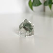Load image into Gallery viewer, GREEN PHANTOM WITH QUARTZ POINT FROM BRAZIL | 1.9 x 2.1cm | 8grams
