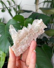 Load image into Gallery viewer, PINK SAMADHI HIMALAYAN QUARTZ CLUSTER | 6.4 x 8.8cm | 82grams
