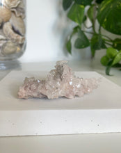 Load image into Gallery viewer, SACRED PINK LEMURIAN QUARTZ CLUSTER | 3.5 x 7.2cm | 36grams

