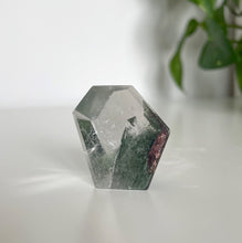 Load image into Gallery viewer, GREEN PHANTOM WITH QUARTZ FREEFORM FROM BRAZIL | 3.3 x 3.5cm | 30grams
