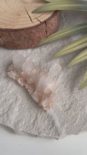 Load and play video in Gallery viewer, PINK SAMADHI HIMALAYAN QUARTZ CLUSTER | 6.4 x 8.8cm | 82grams
