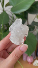 Load and play video in Gallery viewer, HIGH GRADE CLEAR APOPHYLLITE - D | 4.5CM | 50grams
