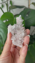 Load and play video in Gallery viewer, SACRED PINK LEMURIAN QUARTZ CLUSTER | 3.5 x 7.2cm | 36grams
